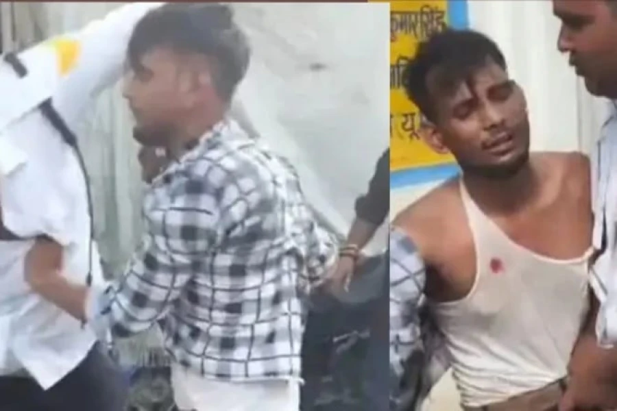 ट्रैफिक कांस्टेबल से मारपीट और वर्दी फाड़ने के मामले में आरोपी युवक, पिता और भाई हिरासत में