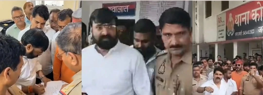 मैनपुरी में  छात्र न्याय आंदोलन के बाद भाजपा नेता किशन दुबे की गिरफ्तारी पर गरमाया माहौल, पुलिस पर उठे गंभीर सवाल