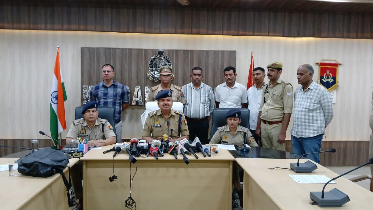 Kasganj news 18 वर्षीय किशोरी की हत्या की घटना का 24 घंटे के अन्दर सफल अनावरण, 04 अभियुक्त गिरफ्तार, 