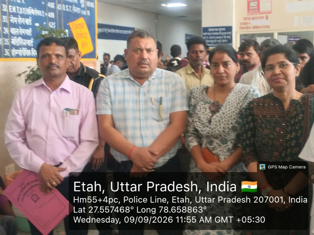 एटा मेडिकल कॉलेज में MD एनेस्थीसिया कोर्स के लिए विशेषज्ञ टीम का निरीक्षण