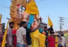 फर्रुखाबाद में गणेश चतुर्थी की धूम: बाजारों में उमड़ी श्रद्धालुओं की भीड़