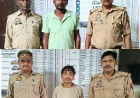 थाना अरांव पुलिस की कार्यवाही ,अवैध शराब के साथ दो आरोपी गिरफ्तार, 35 पौवा बरामद