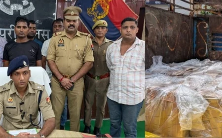 मैनपुरी पुलिस की बड़ी कार्रवाई: 23 पेटी अवैध शराब के साथ तस्कर गिरफ्तार