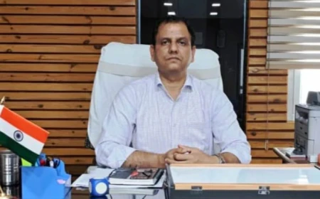 संतोष बहादुर सिंह ने मैनपुरी के मुख्य विकास अधिकारी के रूप में कार्यभार संभाला