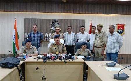 Kasganj news 18 वर्षीय किशोरी की हत्या की घटना का 24 घंटे के अन्दर सफल अनावरण, 04 अभियुक्त गिरफ्तार, 