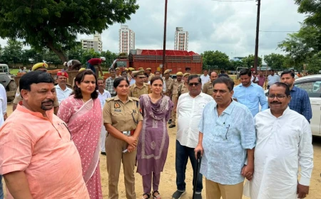 सीएम योगी का फतेहगढ़ दौरा: पुलिस लाइन में तैयारियों को मिली रफ्तार