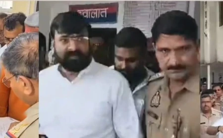 मैनपुरी में  छात्र न्याय आंदोलन के बाद भाजपा नेता किशन दुबे की गिरफ्तारी पर गरमाया माहौल, पुलिस पर उठे गंभीर सवाल