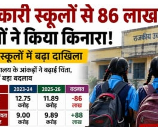 सरकारी स्कूल बंदी की मार सबसे ज़्यादा गरीब छात्रों पर