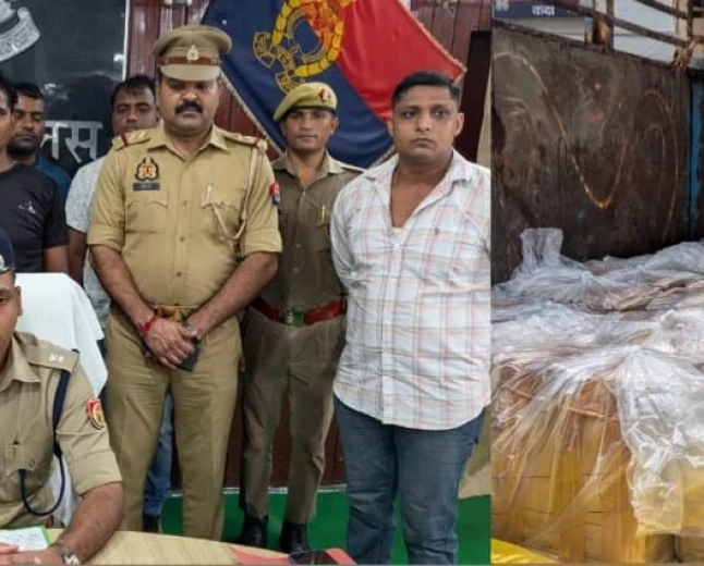 मैनपुरी पुलिस की बड़ी कार्रवाई: 23 पेटी अवैध शराब के साथ तस्कर गिरफ्तार