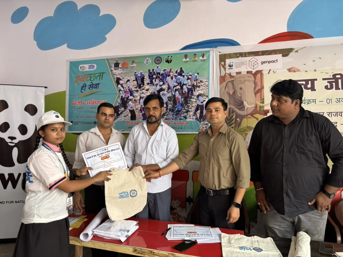 Kasganj news :- सोरों एस.जी.एम. जूनियर स्कूल,में चित्रकला एवं निबंध प्रतियोगिता का आयोजन किया गया