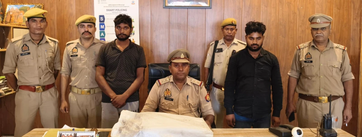 जलेसर पुलिस की बड़ी कार्रवाई: दूध डेयरी चोरी मामले में दो आरोपी गिरफ्तार