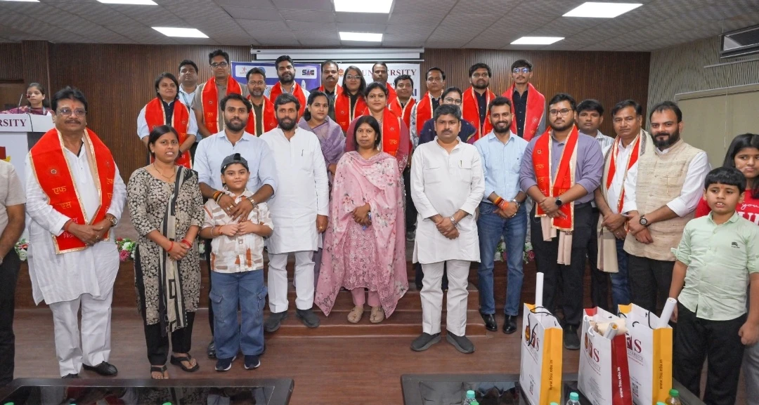 एफ एस विश्वविद्यालय में तीन दिवसीय विक्रम साराभाई अंतरिक्ष प्रदर्शनी का समापन।