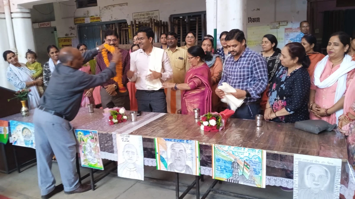 मदन मोहन बालिका विद्यालय में सरदार वल्लभभाई पटेल जयंती का भव्य आयोजन