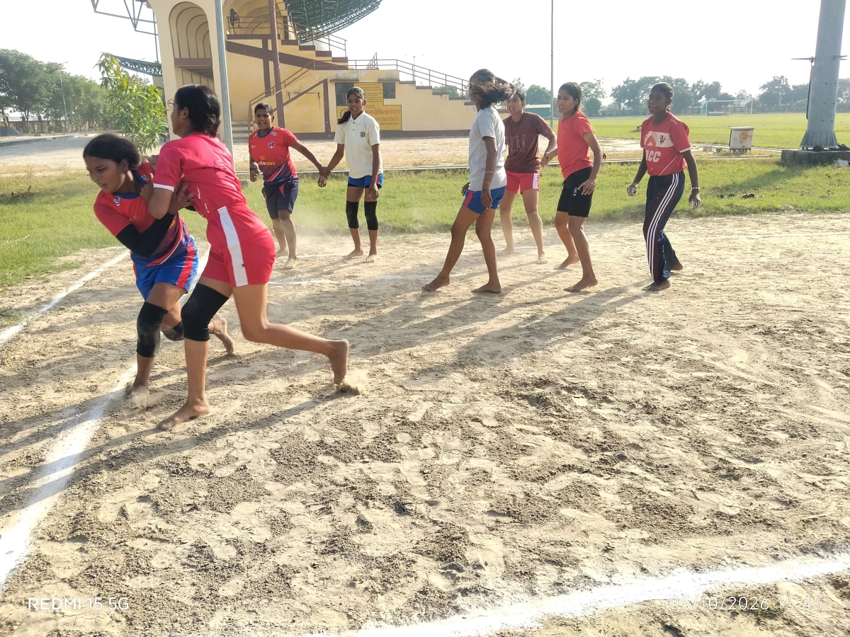 Kasganj news जिला स्तरीय जूनियर बालिका कबड्डी एवं सब जूनियर बालिका बास्केटबाल चयन/ट्रायल्स 