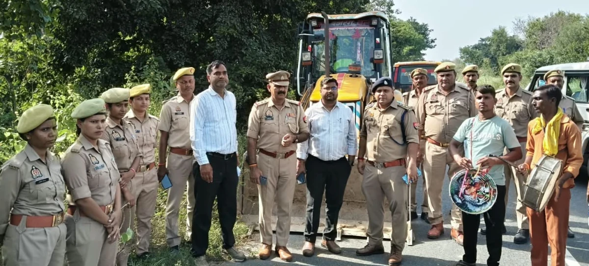 मैनपुरी: गैंगस्टर अभिषेक सिंह की 15 करोड़ की संपत्ति कुर्क