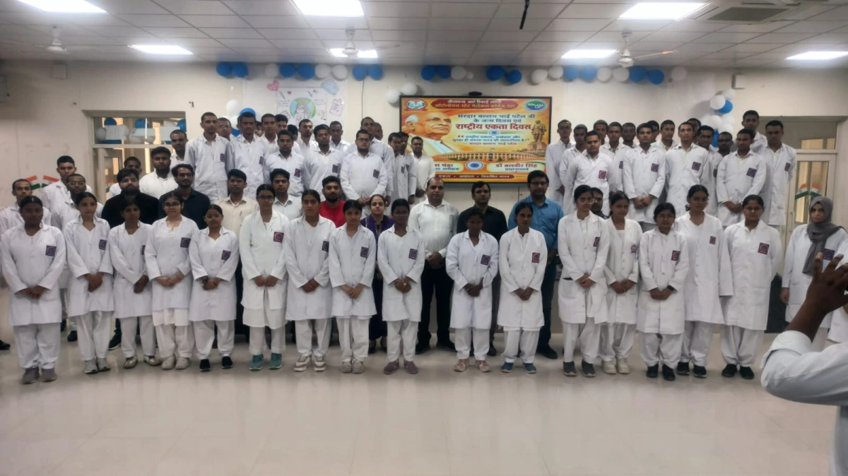 मेडिकल कॉलेज एटा में हर्षोल्लास के साथ मनाया गया सरदार वल्लभभाई पटेल जी का जन्मदिवस एवं राष्ट्रीय एकता दिवस