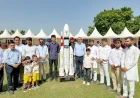 एफ एस विश्वविद्यालय में विक्रम साराभाई अंतरिक्ष प्रदर्शनी के दूसरे दिन उमड़ा विद्यार्थियों का सैलाब।
