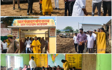 मलावन में डीएम का ताबड़तोड़ निरीक्षण, व्यवस्थाओं में मिली खामियां तत्काल दूर करने के निर्देश