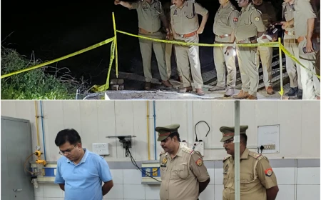 एटा: पुलिस मुठभेड़ में 25-25 हजार के दो इनामी बदमाश गिरफ्तार