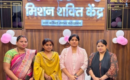 कंपिल थाने में खुला मिशन शक्ति केंद्र: महिलाओं को मिलेगी त्वरित मदद