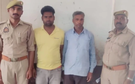Mainpuri News : प्रेम प्रसंग के चलते पुत्री को गोली मारने वाला पिता और आरोपी साला 24 घंटे के भीतर गिरफ्तार