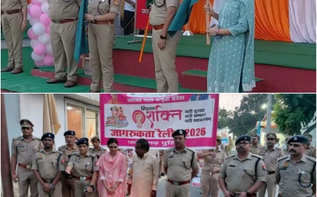 मिशन शक्ति की बाइक और पैदल रैली से गूंजा महिला सुरक्षा का संदेश