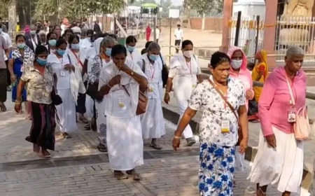 संकिसा बौद्ध महोत्सव: श्रद्धालुओं की भारी भीड़ और भव्य आयोजन