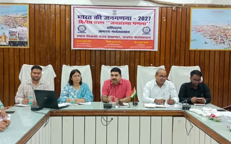 फर्रुखाबाद में भारत जनगणना 2027 का प्रशिक्षण: विस्तृत जानकारी
