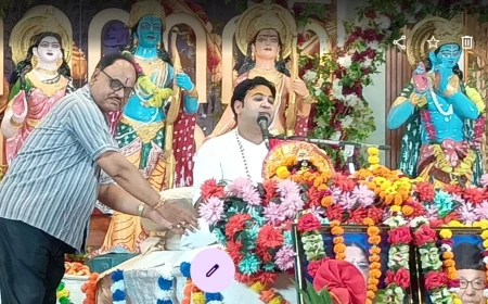 कायमगंज में पितृपक्ष पर श्रीमद्भागवत कथा का भव्य आयोजन