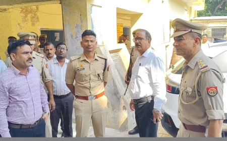 आगरा खण्ड स्नातक एवं शिक्षक निर्वाचन चुनाव को लेकर प्रशासन अलर्ट, विधान परिषद शिकोहाबाद में बूथों का किया निरीक्षण