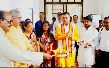 कला आचार्य प्रदर्शनी-2026: कला शिक्षकों की प्रतिभा का भव्य प्रदर्शन