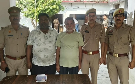 एटा पुलिस की बड़ी कार्रवाई: चोरी के मामले में दो शातिर गिरफ्तार