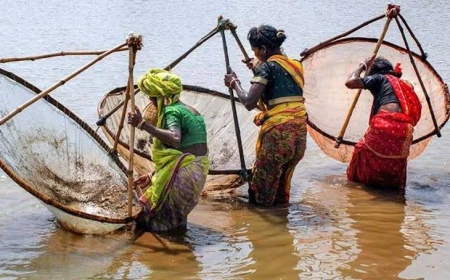 महिला मछुआरों की पहचान और संघर्ष: ब्लू इकोनॉमी बनाम तटीय जीवन
