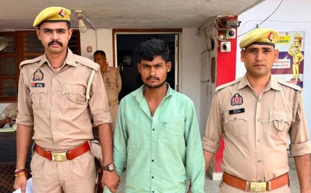एटा पुलिस की बड़ी कार्रवाई: पॉक्सो एक्ट का वांछित आरोपी गिरफ्तार
