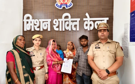 शिकोहाबाद पुलिस की पहल से पति-पत्नी के विवाद का हुआ शांतिपूर्ण समाधान