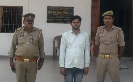 एटा: आत्महत्या के दुष्प्रेरण में वांछित आरोपी गिरफ्तार, पुलिस ने की कार्रवाई