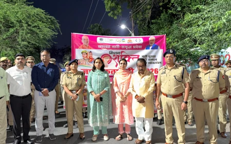 फर्रुखाबाद में मिशन शक्ति फेज-6: महिला सुरक्षा और स्वावलंबन रैली