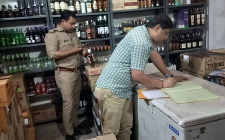 फर्रुखाबाद में अवैध शराब के खिलाफ जिला आबकारी विभाग का सख्त अभियान