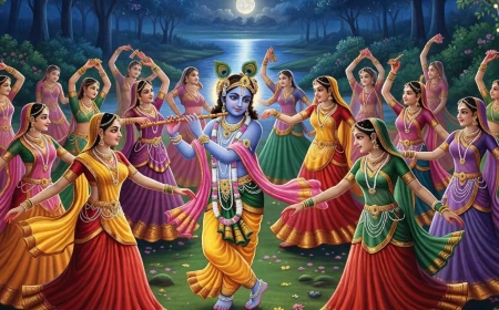 शरद पूर्णिमा महारास : मन के चंद्रमा पर इंद्रियों का नृत्य
