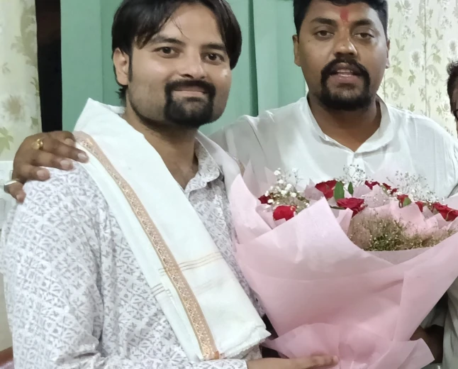 मंत्री सुरेंद्र दिलेर का जन्मदिन: क्लासमेट अभिषेक गुप्ता ने दी बधाई