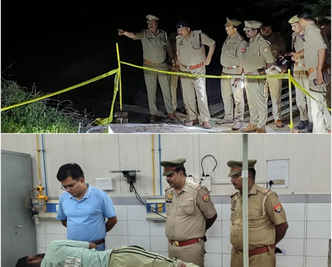 एटा: पुलिस मुठभेड़ में 25-25 हजार के दो इनामी बदमाश गिरफ्तार
