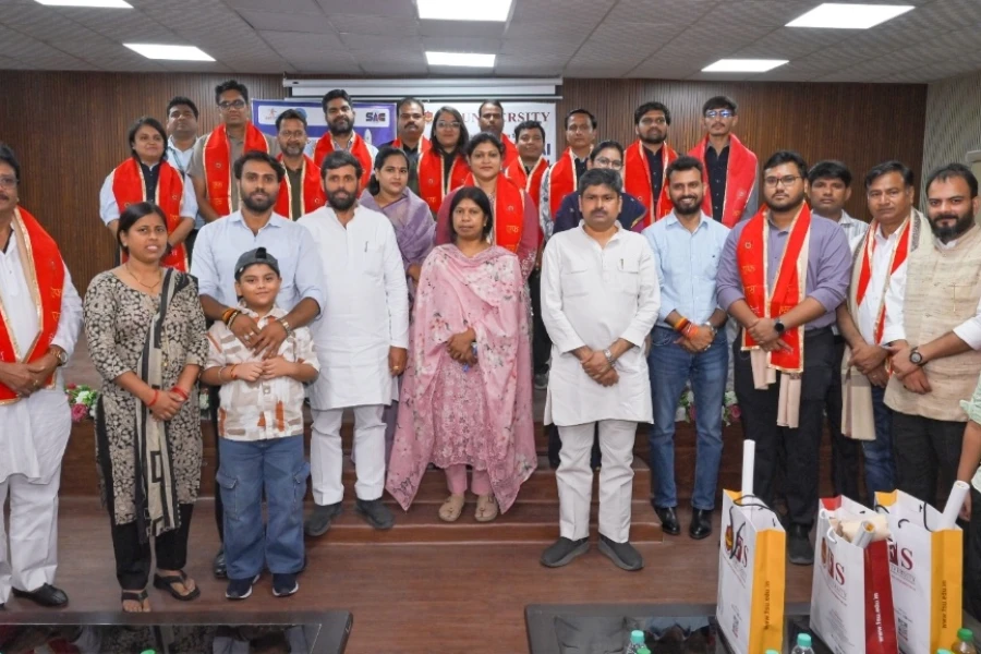 एफ एस विश्वविद्यालय में तीन दिवसीय विक्रम साराभाई अंतरिक्ष प्रदर्शनी का समापन।