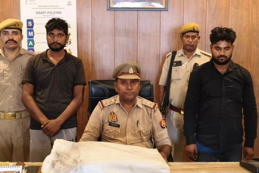 जलेसर पुलिस की बड़ी कार्रवाई: दूध डेयरी चोरी मामले में दो आरोपी गिरफ्तार