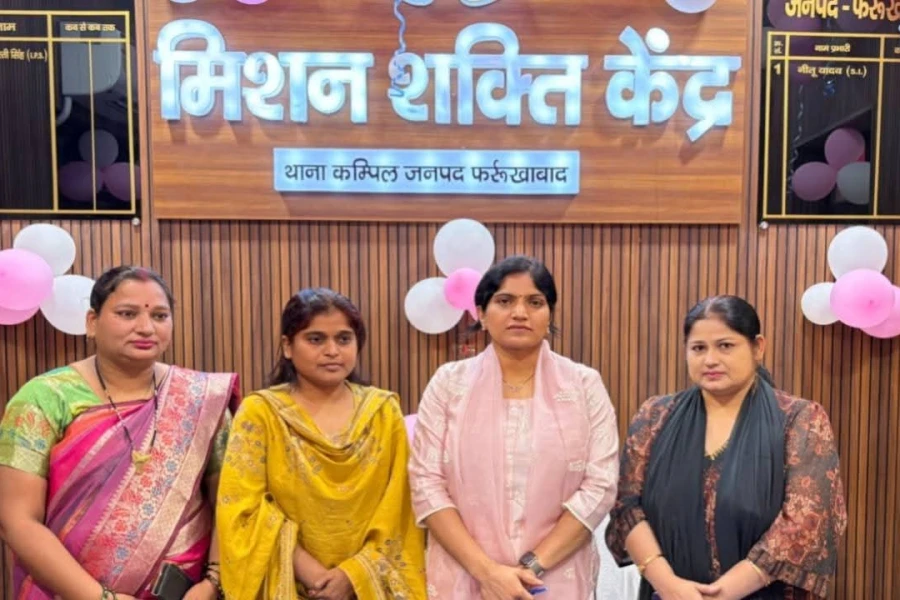 कंपिल थाने में खुला मिशन शक्ति केंद्र: महिलाओं को मिलेगी त्वरित मदद